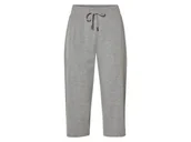 Spodnie damskie - esmara® Spodnie damskie 3/4 z bawełną (Szary, S(36/38)) - miniaturka - grafika 1