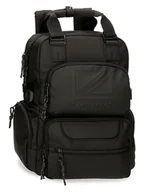 Plecaki - Pepe Jeans Plecak w kolorze czarnym - 28 x 40 x 16 cm - miniaturka - grafika 1