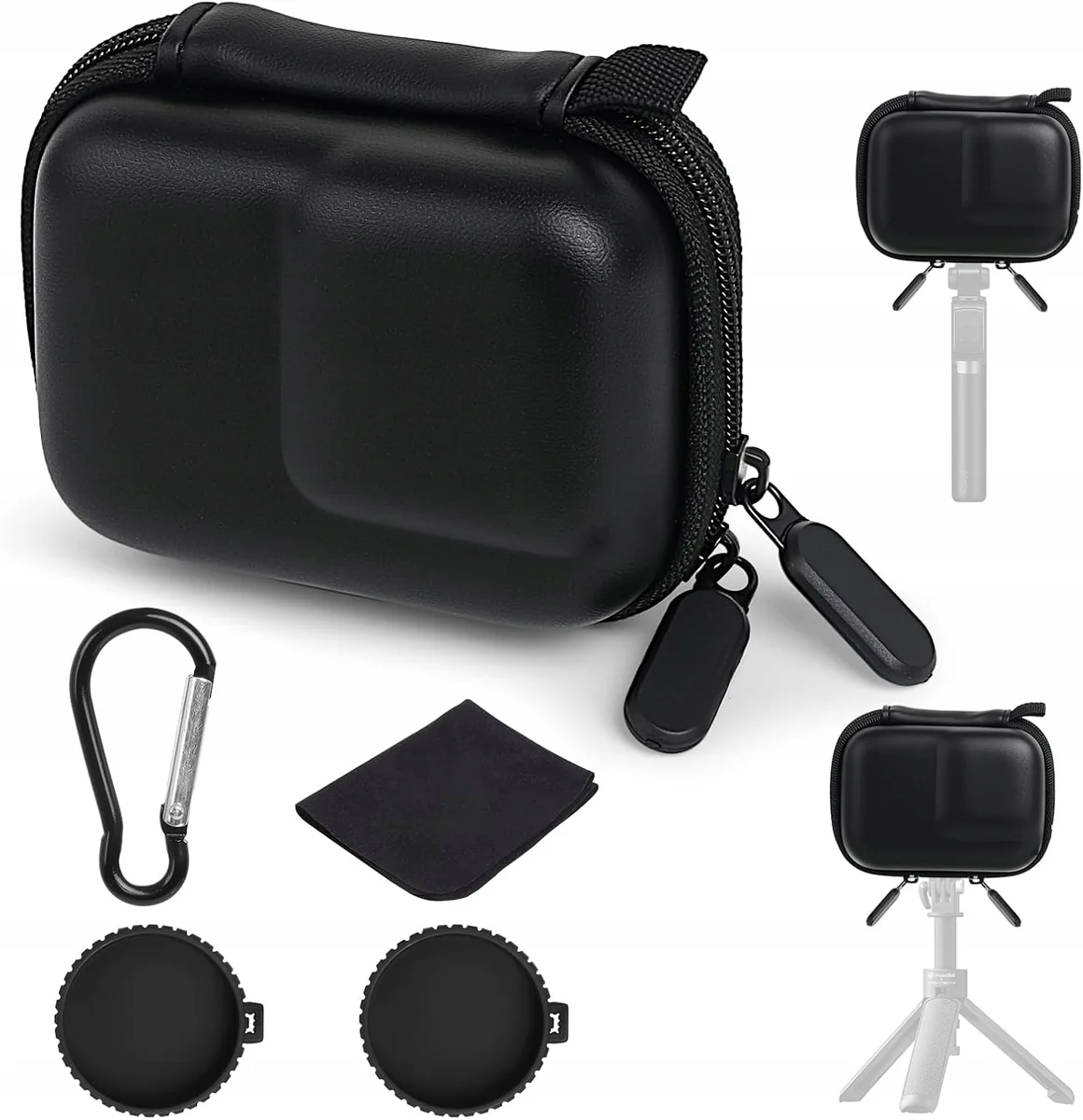 TORBA OCHRONNA 10X7CM ETUI FUTERAŁ KAMERY SPORTOWEJ POKROWIEC ZESTAW