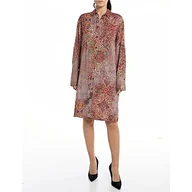 Sukienki - Replay Damska sukienka midi, 010 Multicolor, L - miniaturka - grafika 1