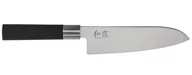 Noże kuchenne - Kai Nóż Santoku Wasabi Black, 16 cm - miniaturka - grafika 1