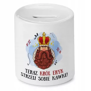 Skarbonka Dla Eryka na Urodziny Imieniny Prezent z Nadrukiem ze Zdjęciem - Skarbonki Skarbonka Dla Eryka na Urodziny Imieniny Prezent z Nadrukiem ze Zdjęciem - Skarbonki - miniaturka - grafika 1