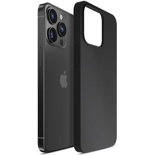3mk Silicone Case do iPhone 13 Pro czarny - Etui i futerały do telefonów - miniaturka - grafika 1