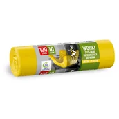 Worki na śmieci - Anna Zaradna Worki do segregacji plastiku/metalu 120 l 10 sztuk - miniaturka - grafika 1