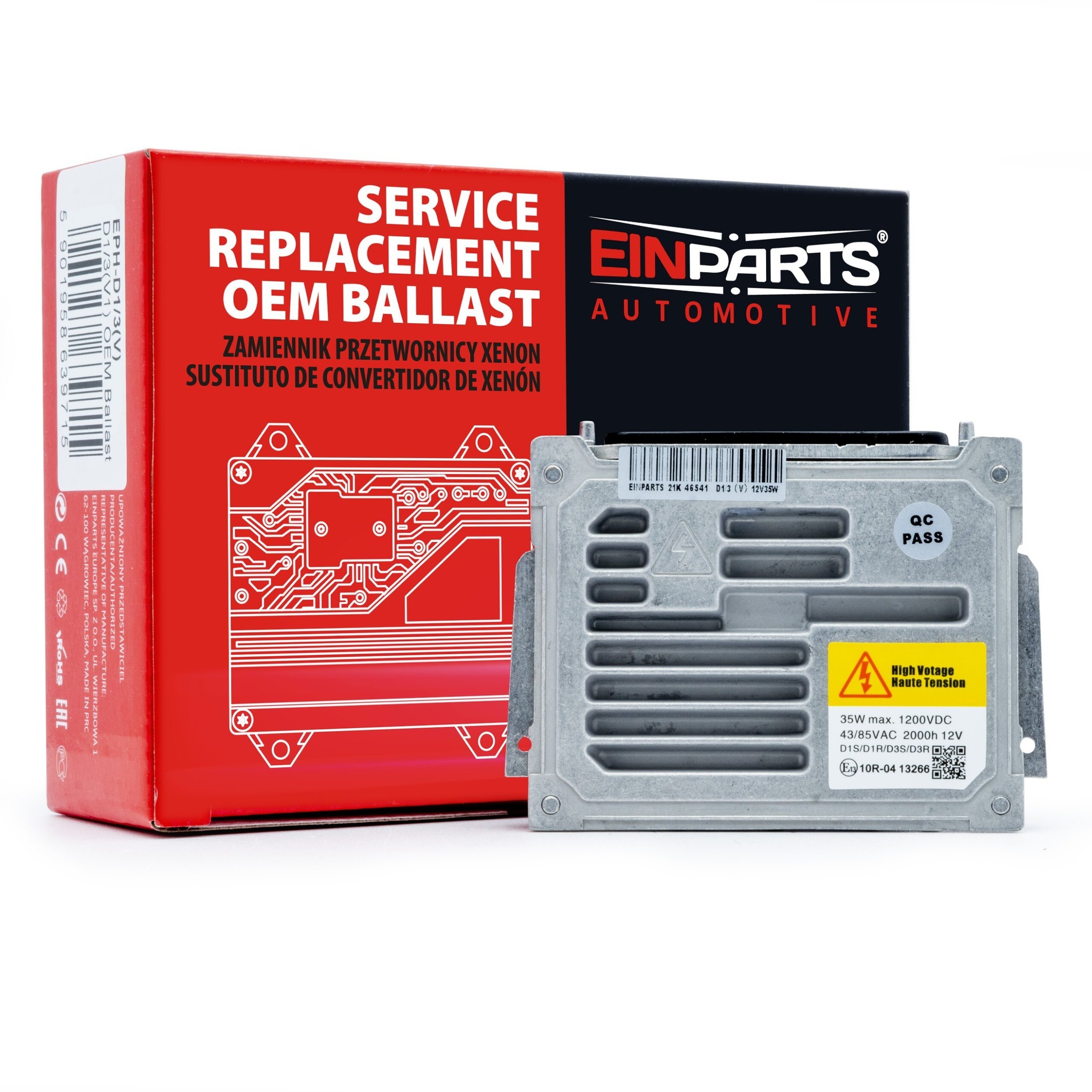 Przetwornica Einparts Automotive EINPARTS PRZETWORNICA XENONOWA EPH-D1/3 V DO MERCEDES C-CLASS E-CLASS