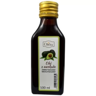 Olvita Olej Z Awokado Zimnotłoczony 100 Ml OL3485 - Olej spożywczy - miniaturka - grafika 1