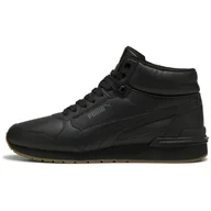 Trampki męskie - Buty męskie Puma ST Runner v4 Mid Rozmiar butów (UE): 45 / Kolor: czarny - miniaturka - grafika 1