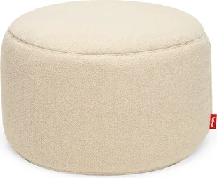Puf Point Large Sherpa ecru - Pufy i podnóżki - miniaturka - grafika 1