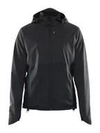 Kurtki damskie - Craft ADV UNIFY LUMEN kurtka damska XXL | czarna | odblaskowa kurtka outdoorowa damska | podszewka z siateczki | 2 kieszenie zapinane na zamek błyskawiczny | regulowany kaptur | wiatrówka damska - miniaturka - grafika 1