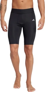 Podspodenki męskie adidas Techfit Tight czarne JP1477 M - Bielizna sportowa męska - miniaturka - grafika 1