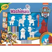 Zabawki kreatywne - Crayola Washimals: Zmywalna figurka z Psiego Patrolu z naklejkami - 5 szt. - miniaturka - grafika 1
