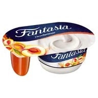 Kefiry, jogurty, maślanki - Danone - Fantasia Deser kremowy z brzoskwinią - miniaturka - grafika 1