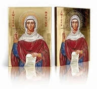 Ikony i obrazy sakralne - Ikona religijna Święta Monika - miniaturka - grafika 1