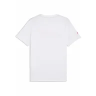 Koszulki sportowe męskie - Męska koszulka F1® Essentials z logo PUMA White - miniaturka - grafika 1