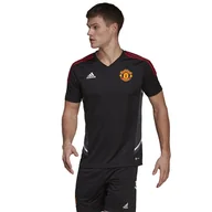 Koszulki sportowe męskie - Koszulka Adidas Manchester United Jsy H64026 - miniaturka - grafika 1