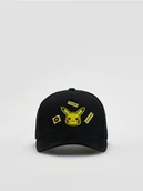 Czapki damskie - Reserved - Czapka z daszkiem Pokémon - czarny - miniaturka - grafika 1