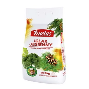 FRUCTUS FOSFAN jesienny Iglak 5kg - Nawozy ogrodnicze - miniaturka - grafika 1