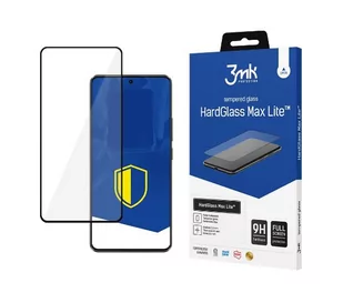 3mk HardGlass Max Lite Black do POCO X6 Pro 5G - Szkła hartowane na telefon - miniaturka - grafika 1