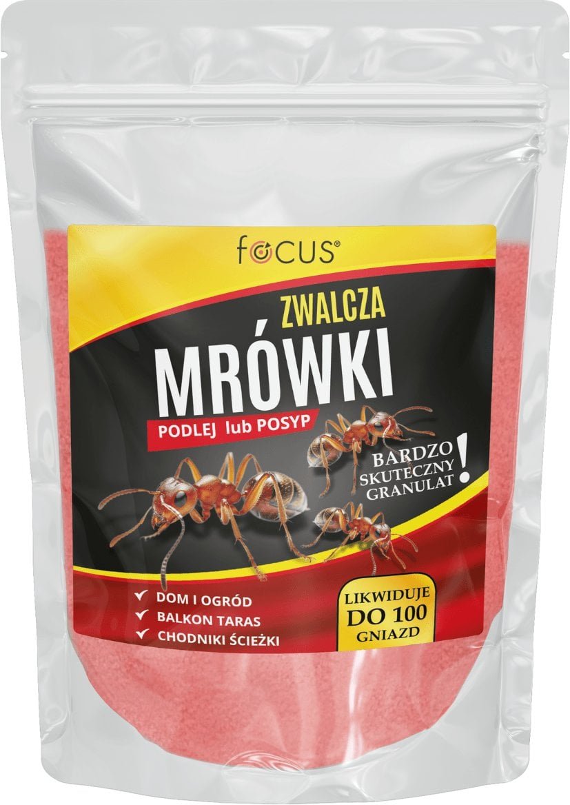 Środek na mrówki granulat zwalcza mrówki Focus 1 kg