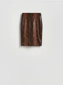 Spódnice - Reserved - Spódnica ze zwierzęcym wzorem - wielobarwny - miniaturka - grafika 1