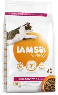 IAMS - For Vitality karma sucha ze świeżym kurczakiem - Sucha karma dla kotów - miniaturka - grafika 1