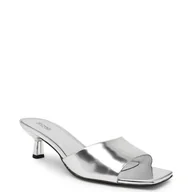 Klapki i japonki damskie - Michael Kors Skórzane klapki AMAL KITTEN - miniaturka - grafika 1