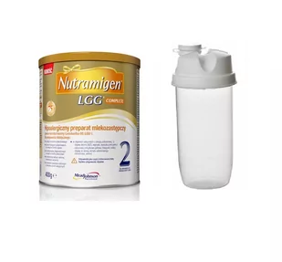 Nutramigen 2 Lgg Complete 2X400G + Shaker 0,5L - Mleko modyfikowane - miniaturka - grafika 1