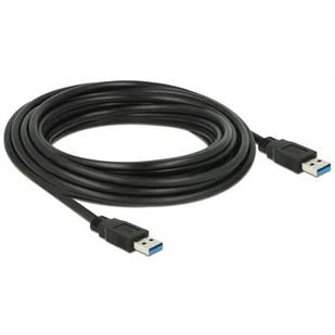 Delock Kabel USB 3.0 5m AM-AM czarny AKDEKKU30000030 - Kable USB - miniaturka - grafika 6