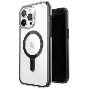 Speck Presidio Perfect-Clear ClickLock & Magsafe do iPhone 15 Pro Max (Clear / Frosted Black / Slate Grey) - Etui i futerały do telefonów - miniaturka - grafika 2