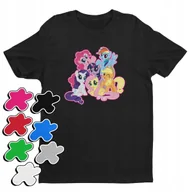 Koszulki męskie - Koszulka T-Shirt Dziecięca Z Nadrukiem My Little Pony Różne -M 134-140 - miniaturka - grafika 1