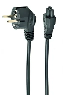 Gembird PC-186-ML12-0.5M kabel zasilające Czarny 0,5 m CEE 7/7 C5 panel - Kable komputerowe i do monitorów - miniaturka - grafika 1
