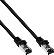Patchcordy - InLine INLINE Patchkabel Cat.8.1 S/FTP PiMf 2000MHz halogenfrei Kupfer schwarz 1m - miniaturka - grafika 1