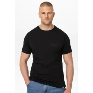 Pit Bull T-shirt Koszulka Męska Washed USA CAL Black - Koszulki sportowe męskie - miniaturka - grafika 1