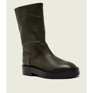 Calvin Klein Skórzane botki - Botki damskie - miniaturka - grafika 1