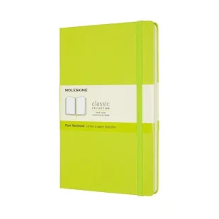Notes Classic L 13x21 gładki 240str TW lemon green - Moleskine - Notesy i bloczki - miniaturka - grafika 1