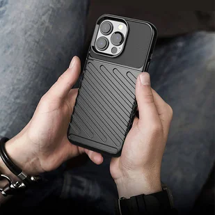 Thunder Case elastyczne pancerne etui pokrowiec iPhone 13 Pro zielony - Etui i futerały do telefonów - miniaturka - grafika 10