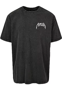 Mister Tee Męski T-shirt Origami 2.0 Tee Acid Black S, Acid Black, S - Koszulki męskie - miniaturka - grafika 1