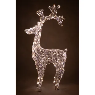 Renifer zewnętrzny 200 LED ciepły biały 120 cm - Ozdoby bożonarodzeniowe - miniaturka - grafika 1