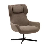 Fotele - Brązowy fotel Zalina – Kave Home - miniaturka - grafika 1