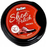 Środki do obuwia i ubrań - G10-27 BRĄZOWA PASTA DO BUTÓW W PUSZCZE HELIOS SHOE POLISH KREM WOSK 40 ML - miniaturka - grafika 1