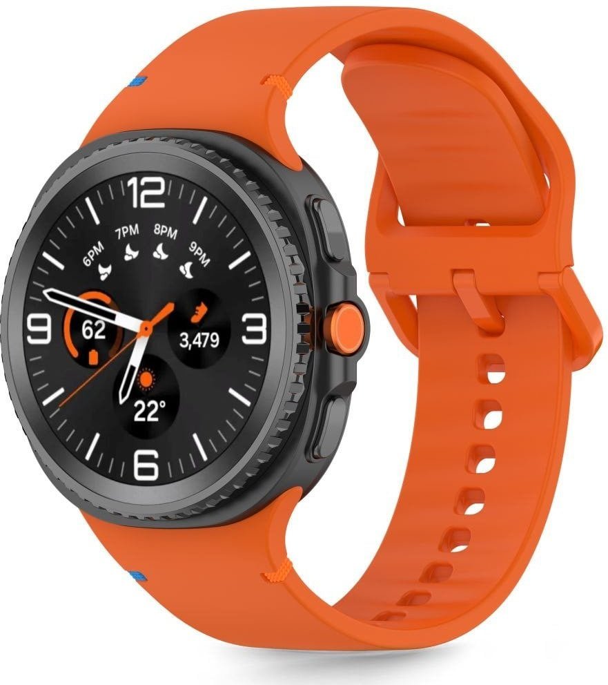 TECH-PROTECT SILICONE SAMSUNG GALAXY WATCH 8 / CLASSIC 40 / 44 / 46 MM SUNBURST ORANGE
