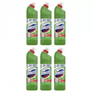 Domestos Płyn do WC Pine Fresh Zestaw 6 x 750 ml - Środki do WC - miniaturka - grafika 1