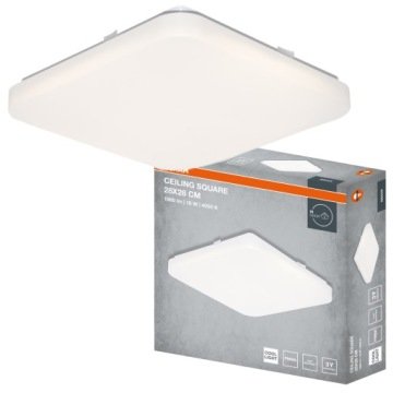 Plafon Led Oprawa Natynkowa 18W 1440lm 4000K Kwadratowy Biały Square Osram