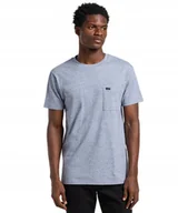 Koszulki męskie - T-shirt Lee ULTIMATE POCKET TEE 112365384 Blue Mele M - miniaturka - grafika 1