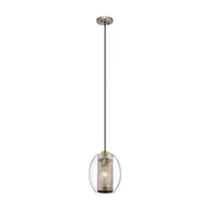 Lampy sufitowe - Asher II lampa wisząca odcienie brązu KL-ASHER-MP-AP Kichler - miniaturka - grafika 1