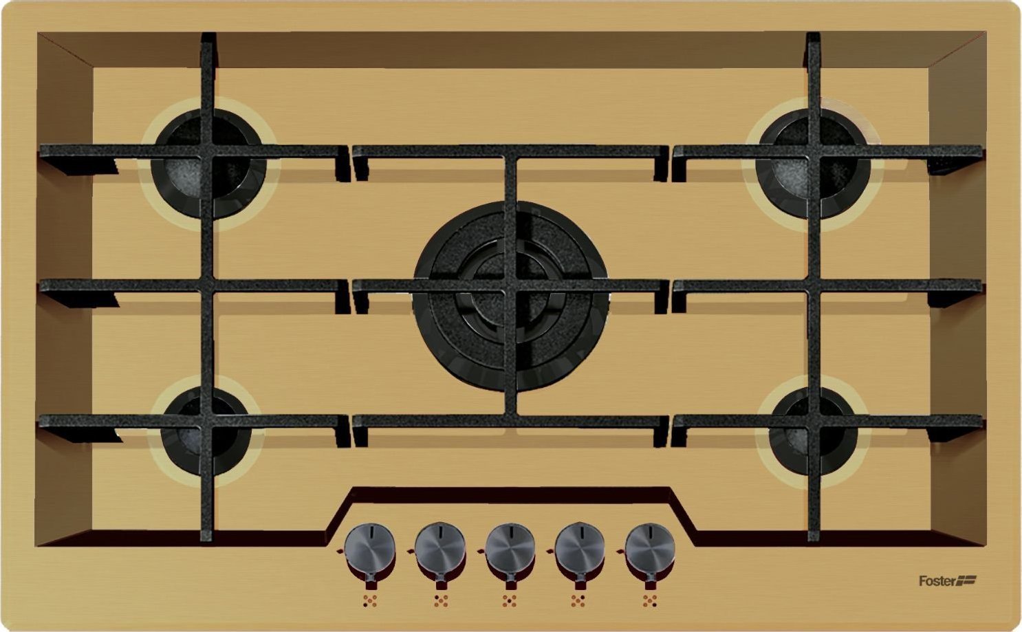 Foster KE 5G HOB FLUSH MOUNT GOLD