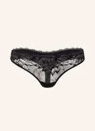 Majtki damskie - Calvin Klein Stringi Seductive Comfort schwarz - miniaturka - grafika 1