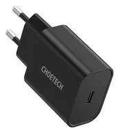 Ładowarki do telefonów - Choetech Q5004 EU USB-C, 20W (czarna) - miniaturka - grafika 1
