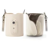 Podgrzewacze butelek i sterylizatory - Podgrzewacz do butelek, mleka Varm Beżowy USB-C 40–65°C - miniaturka - grafika 1