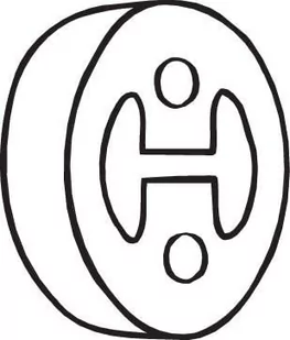 BOSAL Pasek gumowy system wydechowy 255-423 255-423 - Układ wydechowy - akcesoria - miniaturka - grafika 1